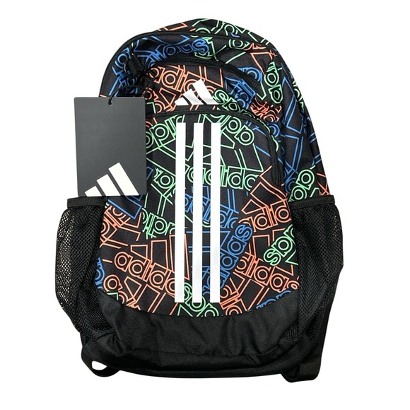 Adidas Young BTS Creator 2 Backpack Kids  Padded Straps Side Bottle Pockets - Picture 1 of 3